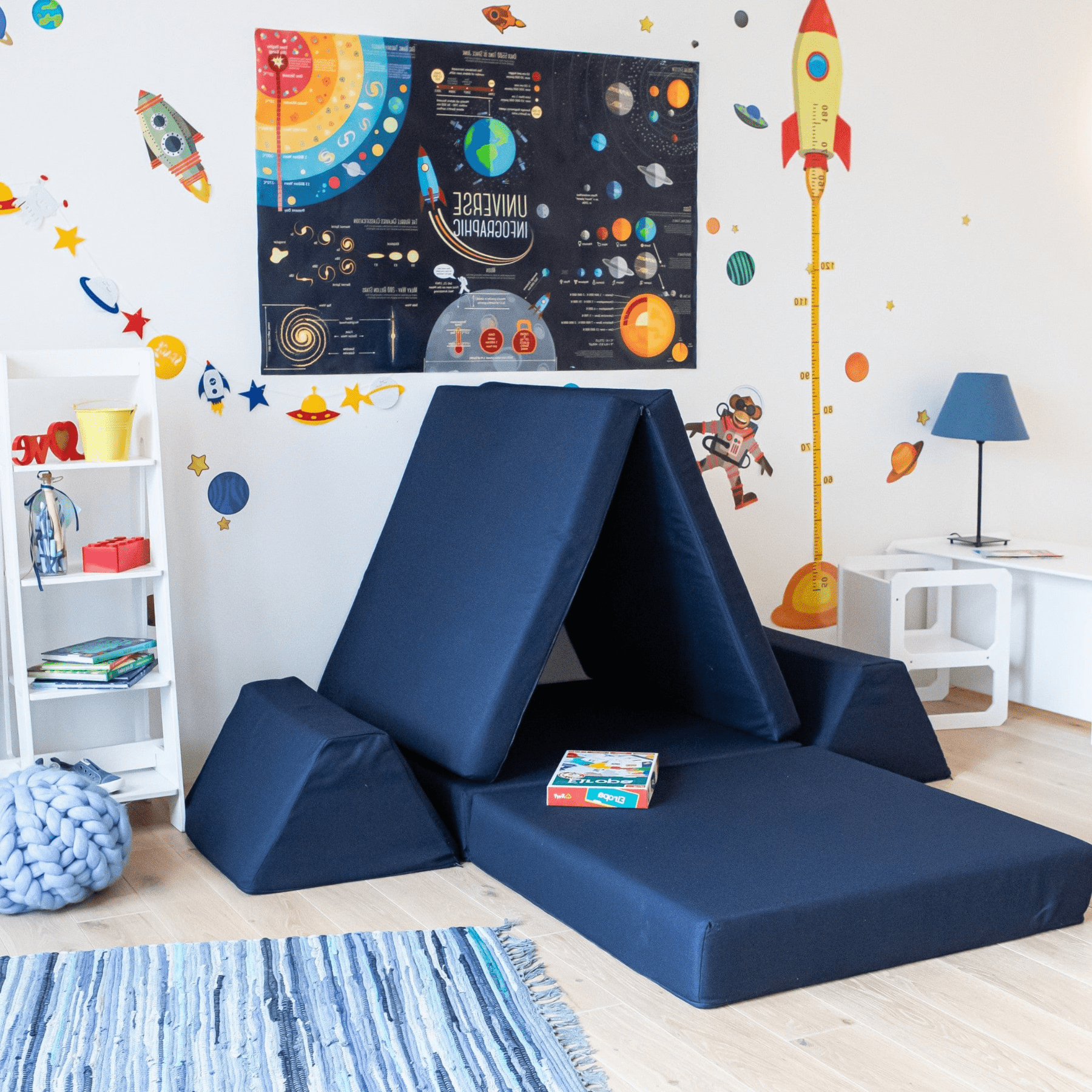 Kindersofa Kindercouch Spielsofa Klappbar - LeoBabys