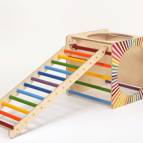 Kletterbogen Pikler Skylight Holz Bunt - LeoBabys