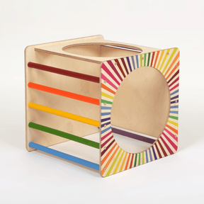 Kletterbogen Pikler Skylight Holz Bunt - LeoBabys