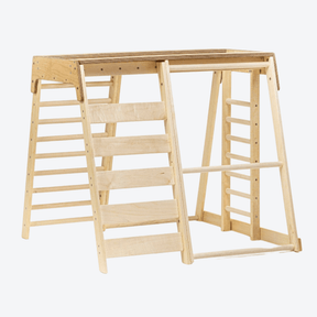 Klettergerüst Kinderzimmer Holz - LeoBabys