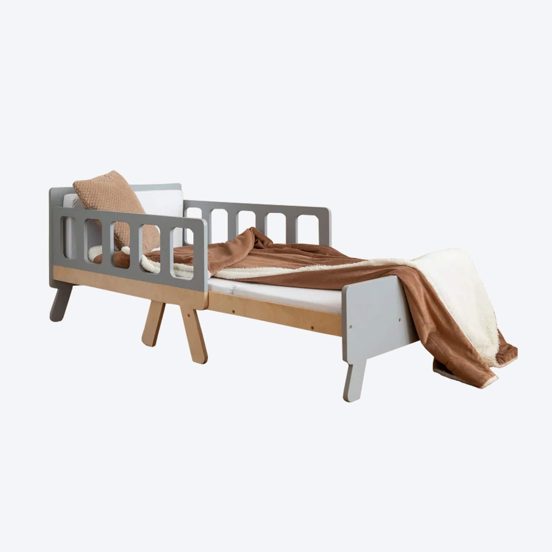 Mitwachsendes Babybett Kinderbett Montessori - LeoBabys