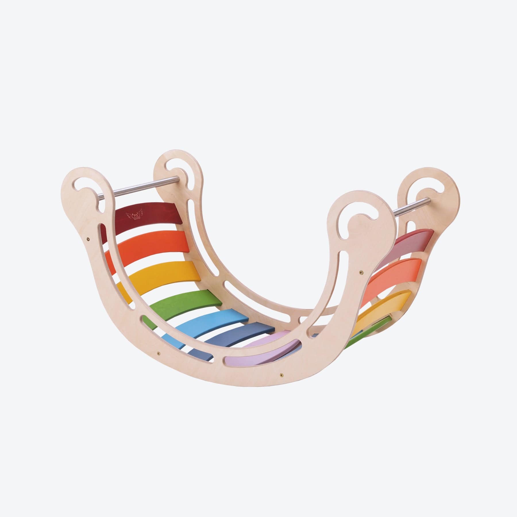 Kletterbogen Pikler Bogen Rutsche Bunt - LeoBabys