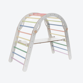 Pikler Dreieck Set Weiß Pastell - LeoBabys